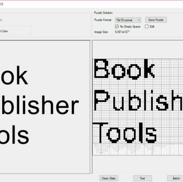 Puzzle Maker Nonogram Text Multiple Lines No Padding