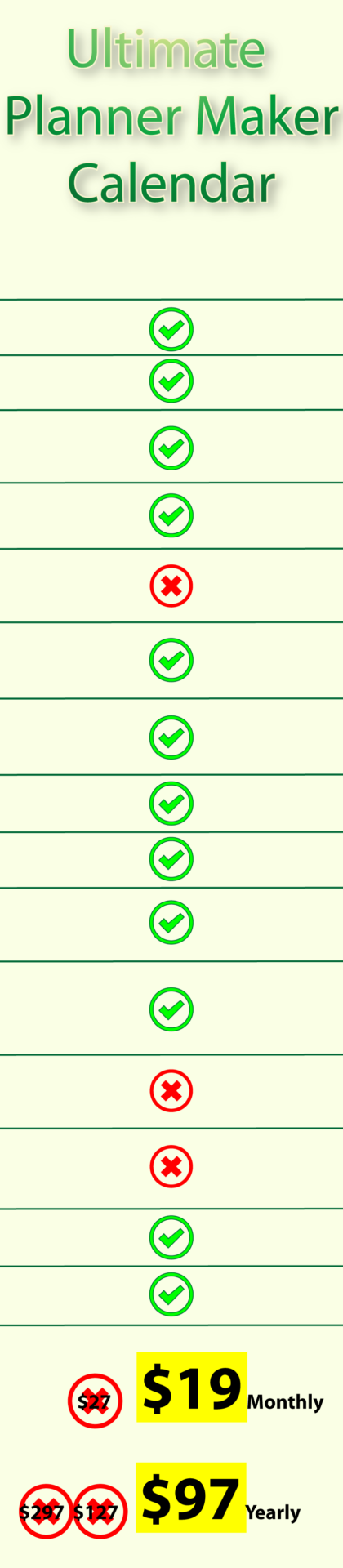 Ultimate Planner Maker BookPublisherTools