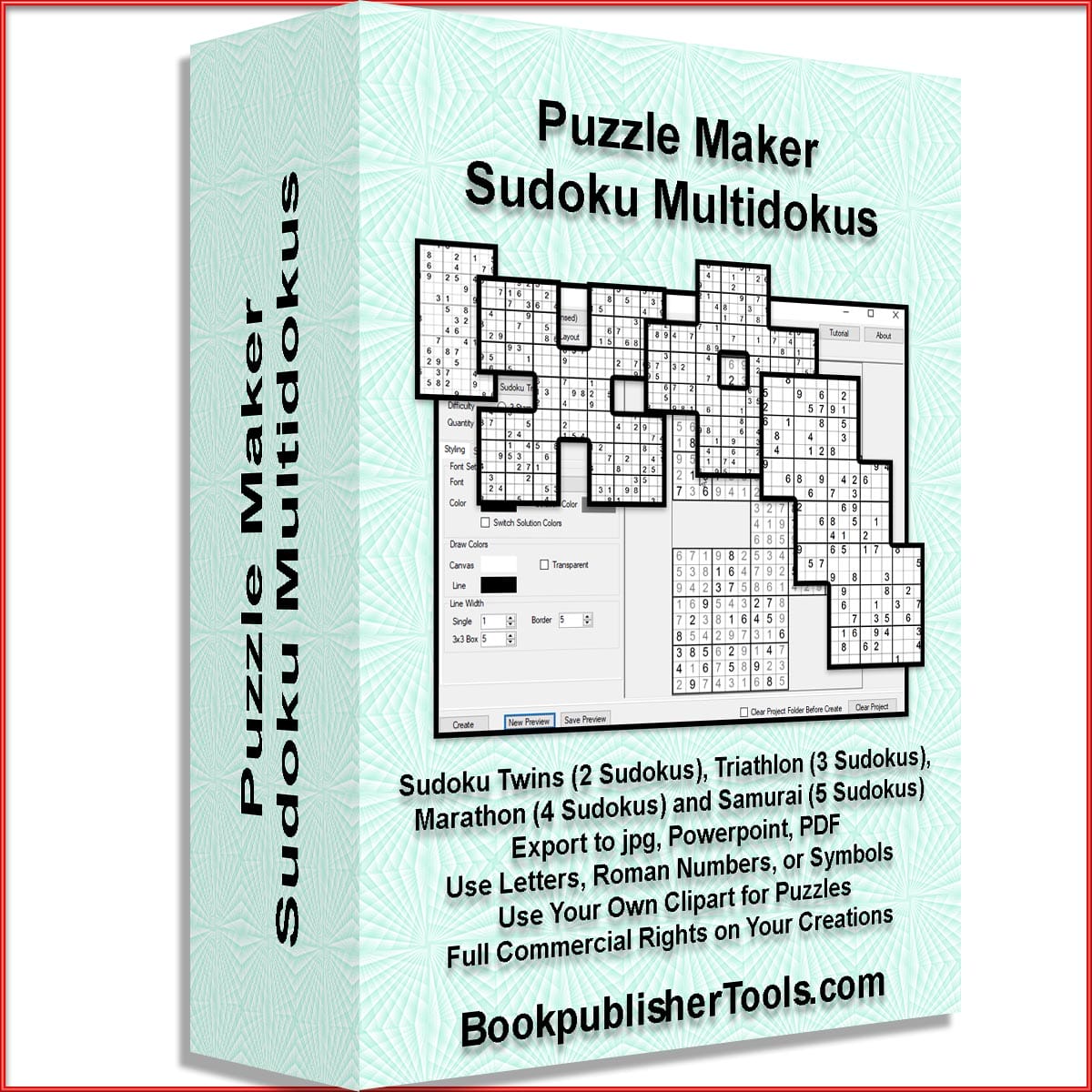 Puzzle Maker Sudoku Variations BookPublisherTools