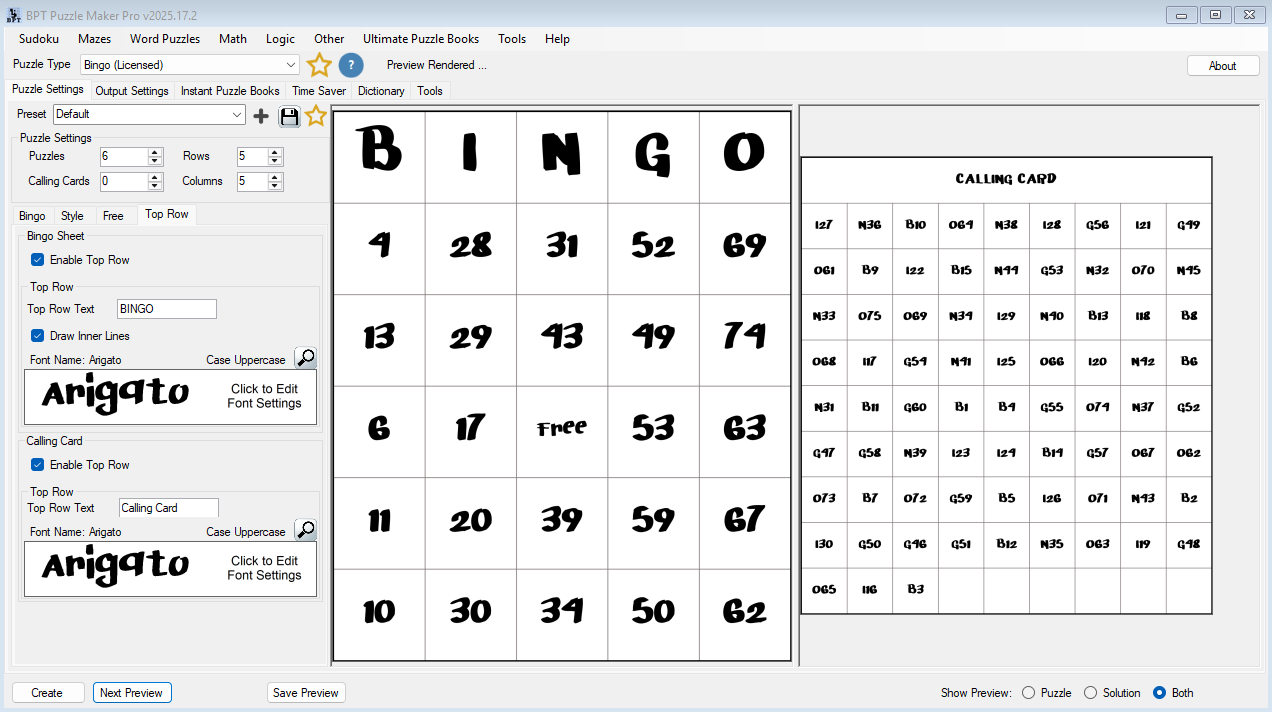 Puzzle Maker Pro - Bingo - Image 6
