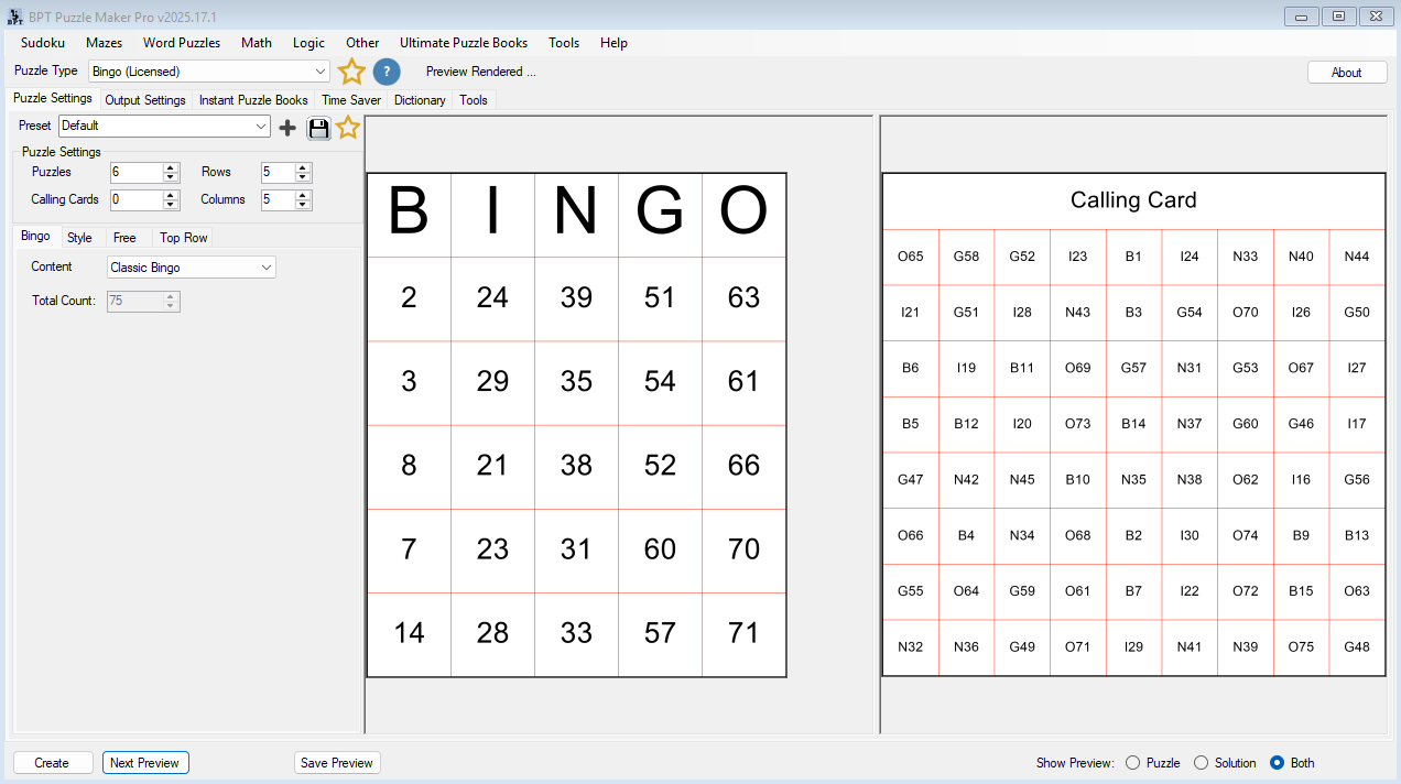 Puzzle Maker Pro - Bingo - Image 2