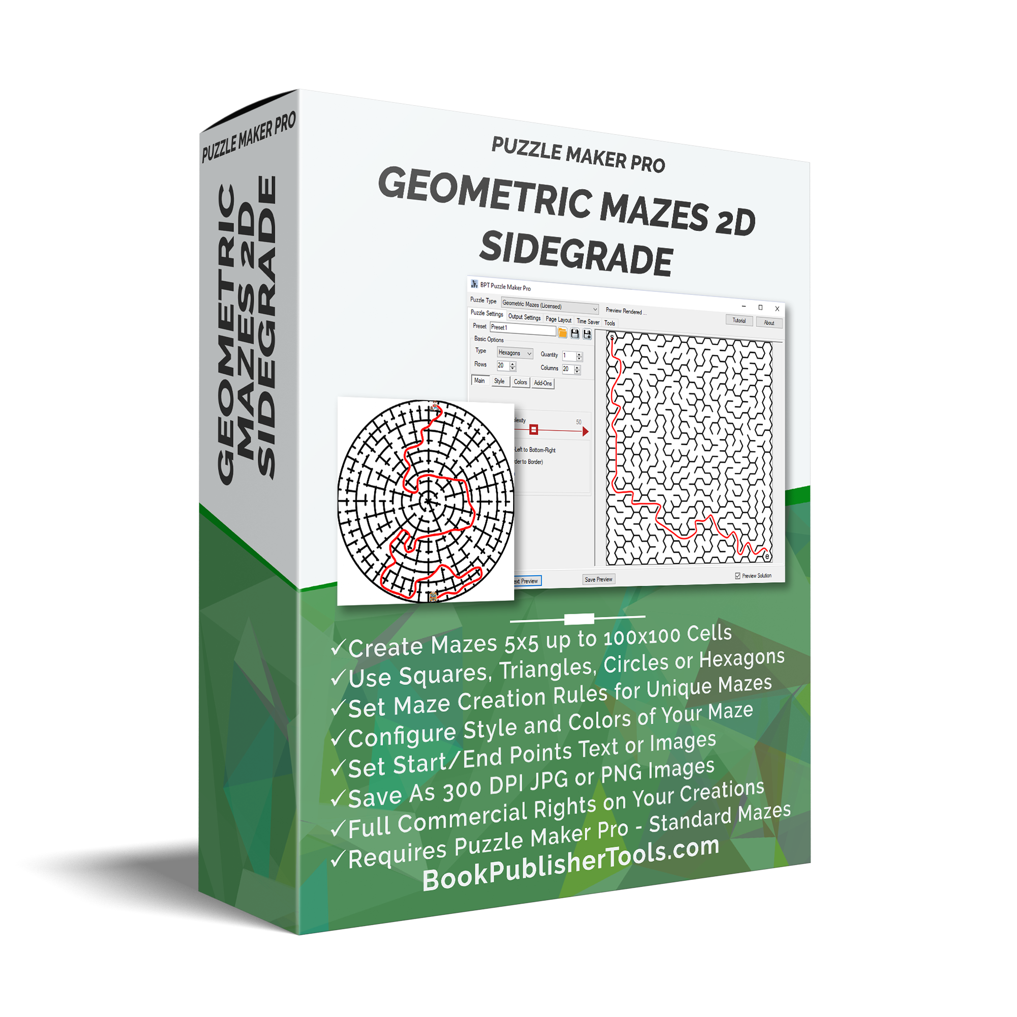 Puzzle maker pro geometric mazes 2d sidegrade bookpublishertools