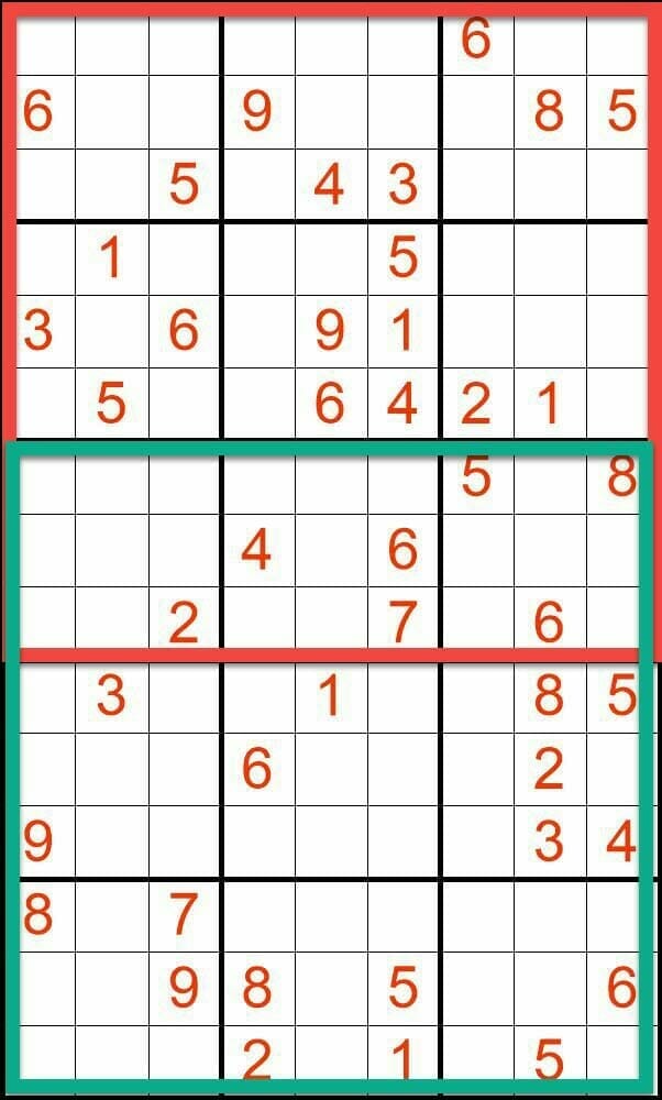 Sudoku Generator » Sudoku puzzles 6×6 for kids