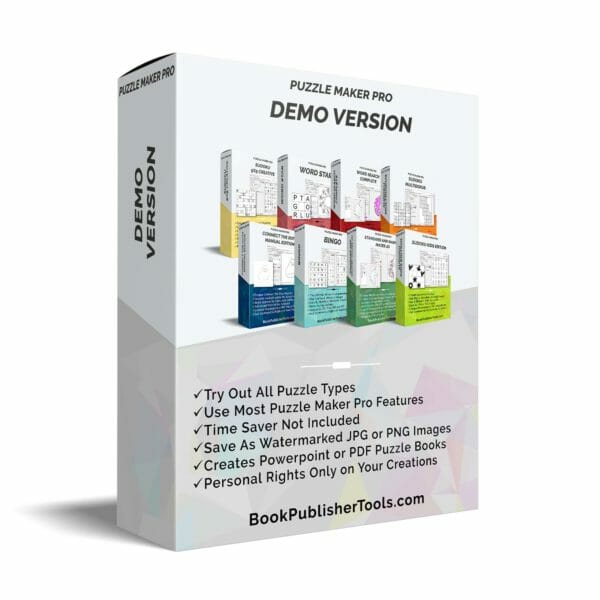 Puzzle Maker Pro Demo version Product Box