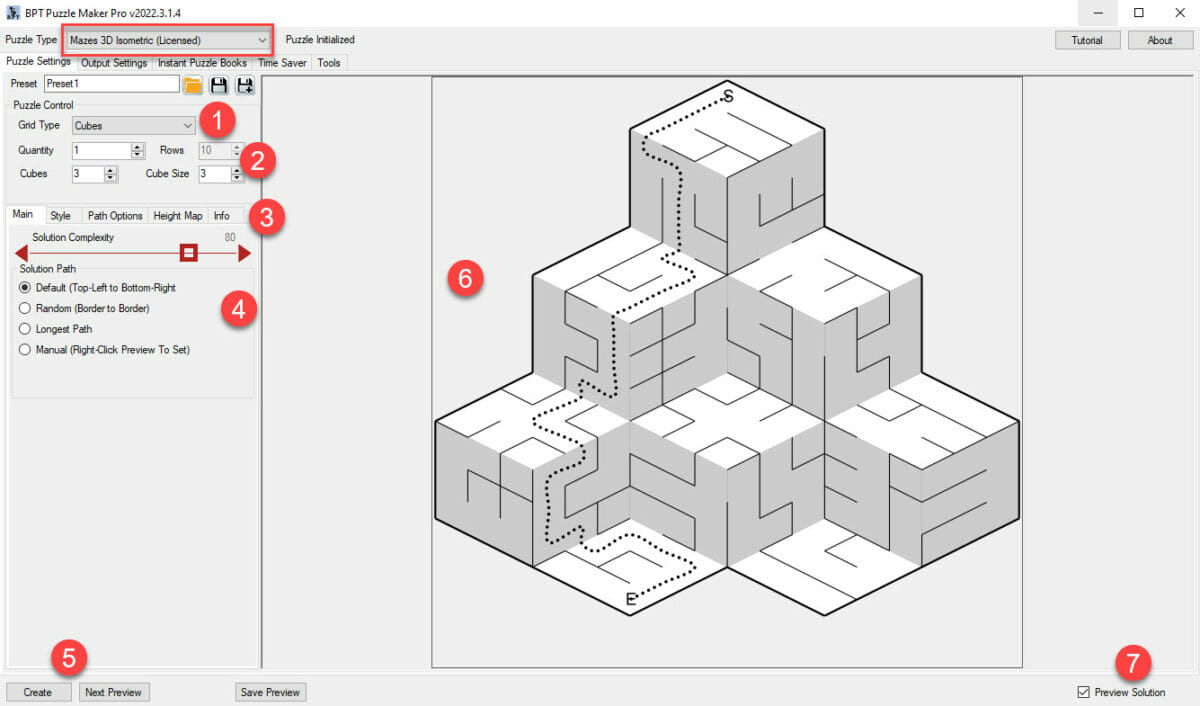 Mazes 3D Isometric Overview Screenshot