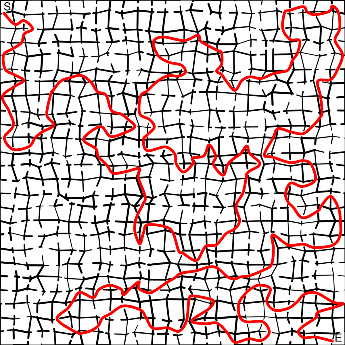 Mazes 2D Oblique - Random Passages