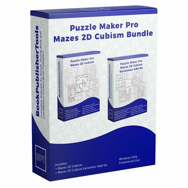 Puzzle Maker Pro - Mazes 2D Cubism Bundle