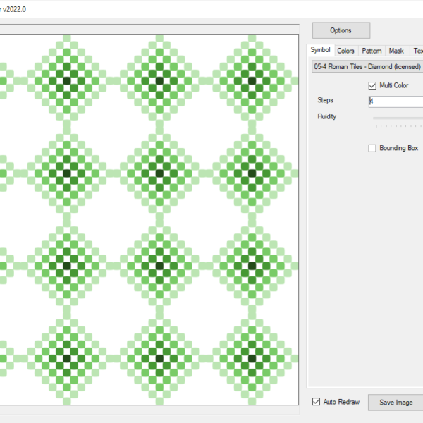 POD Graphics Maker Roman Mosaics 4 Diamond