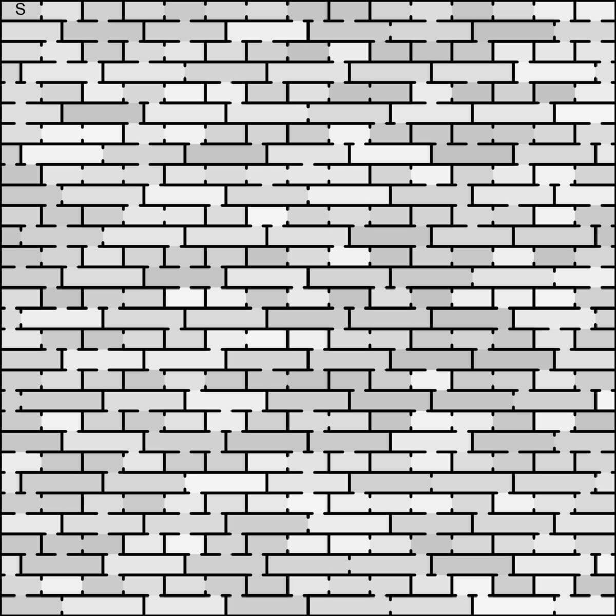 Mazes 2D Bricks Example Colorization 2