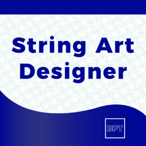 String Art Designer Banner