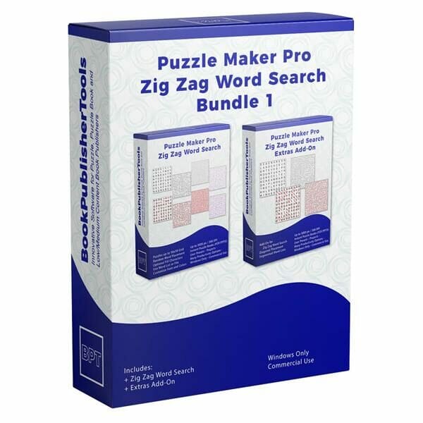 Zig Zag Word Search Bundle 1 Box