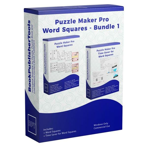 Word Squares Bundle 1 Software Box
