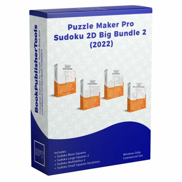 Puzzle Maker Pro - Sudoku 2D Big Bundle 2 (2022)
