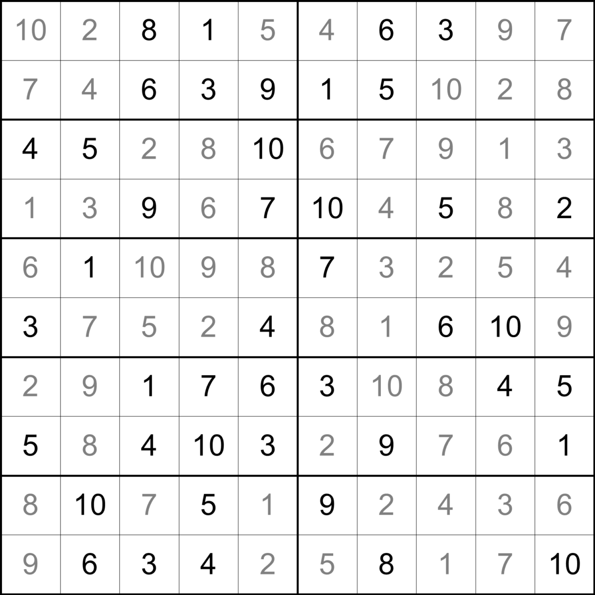 Puzzle Maker Pro - Nonconsecutive Sudoku Other Squares - Image 4