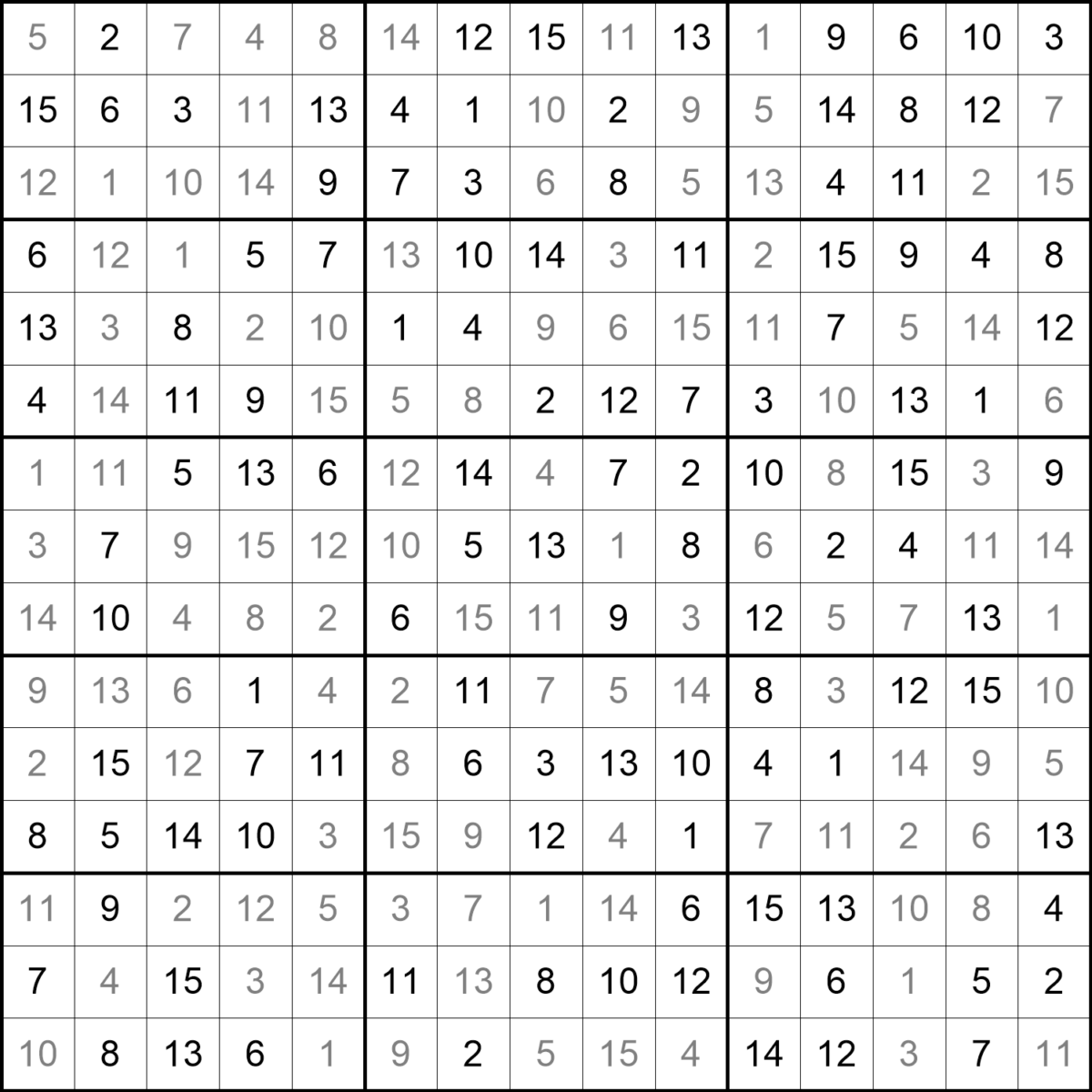 Puzzle Maker Pro - Nonconsecutive Sudoku Other Squares - Image 7