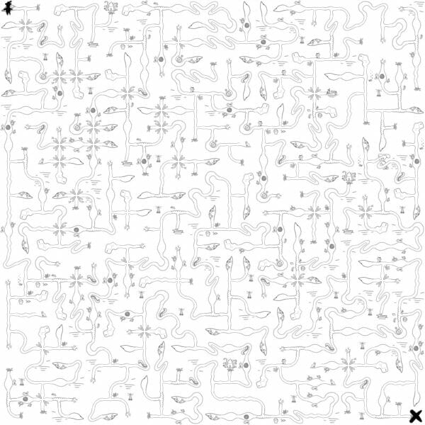 Marine Tile Set White 25x25