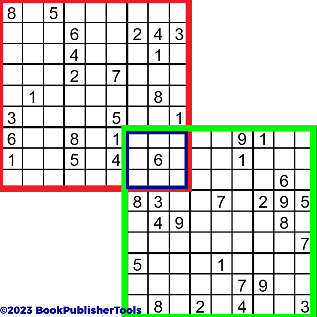 Sudoku Sensei Overlapping Grids