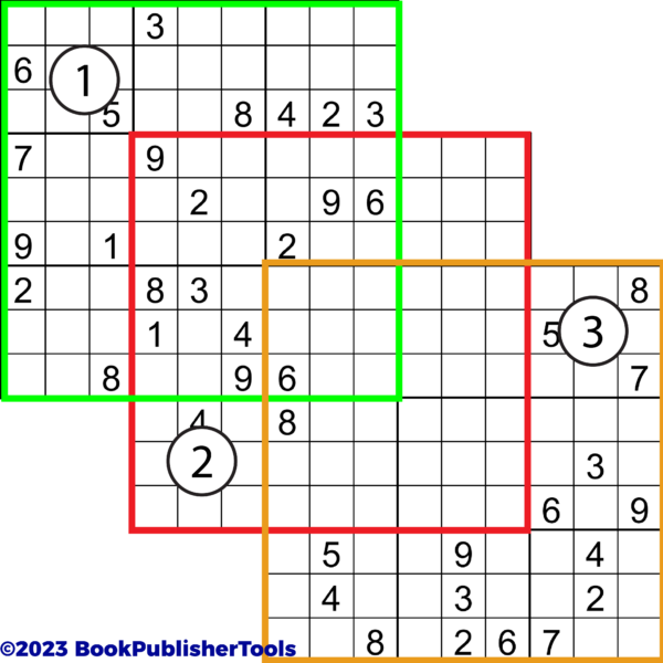 Sudoku TripleDoku Overlapping Grids