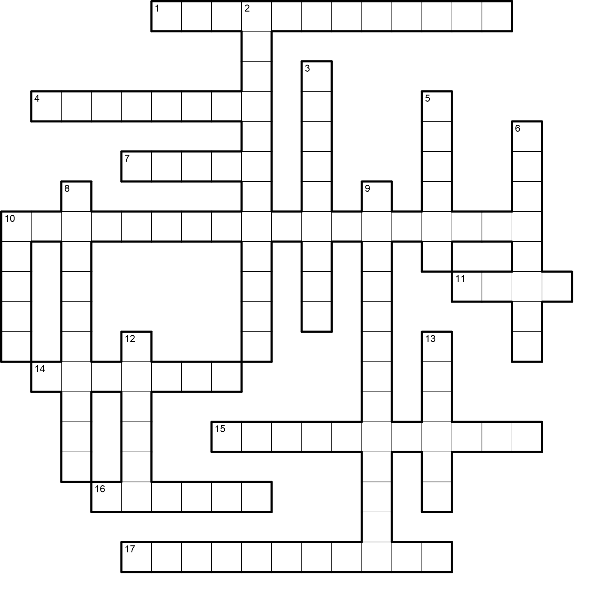 Criss Cross Puzzle Example