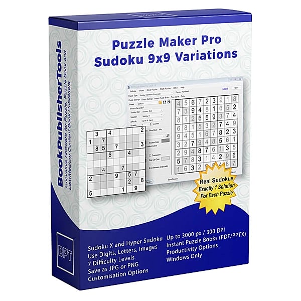 Puzzle Maker Pro - Sudoku 9x9 Variations