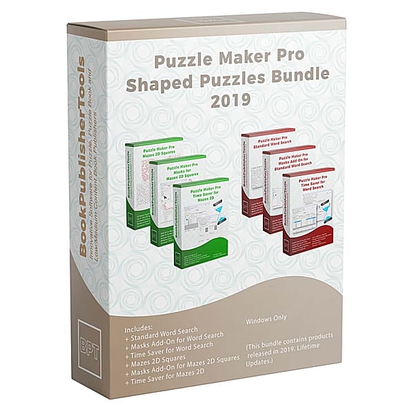 Puzzle Maker Pro - Shaped Puzzles Bundle 1 (2019)