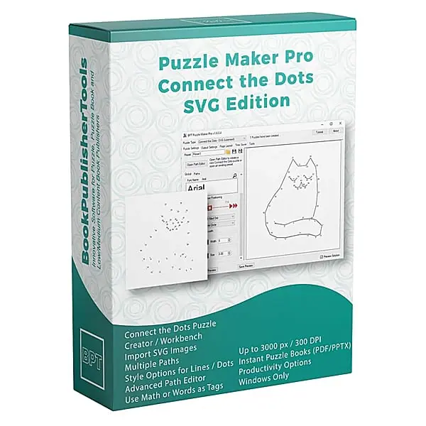 Dotsページになります Connect the Dots SVG Edition - Create Puzzle Maker Pro
