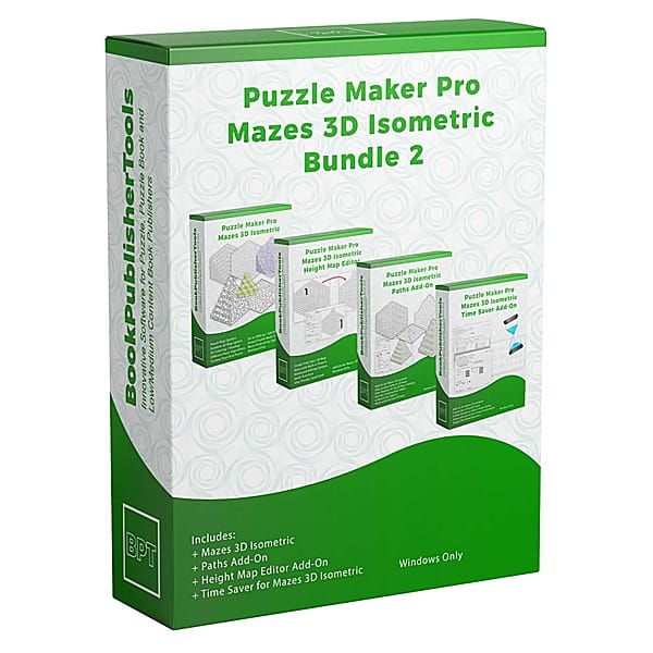 Puzzle Maker Pro - Mazes 3D Isometric Bundle 2