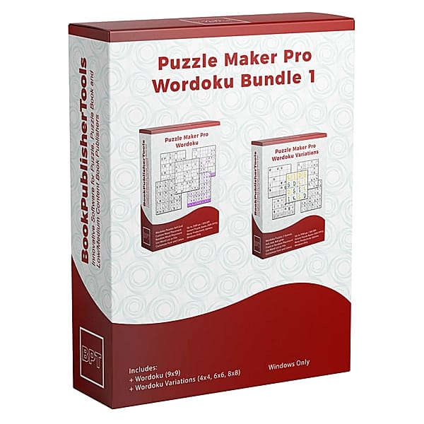 Puzzle Maker Pro - Wordoku Bundle 1