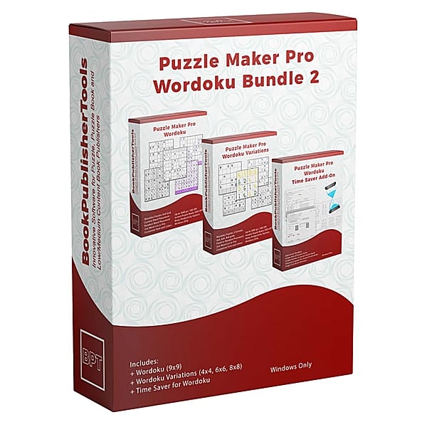 Puzzle Maker Pro - Wordoku Bundle 2