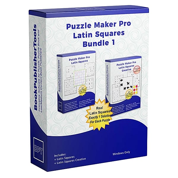 Puzzle Maker Pro - Latin Squares Bundle 1