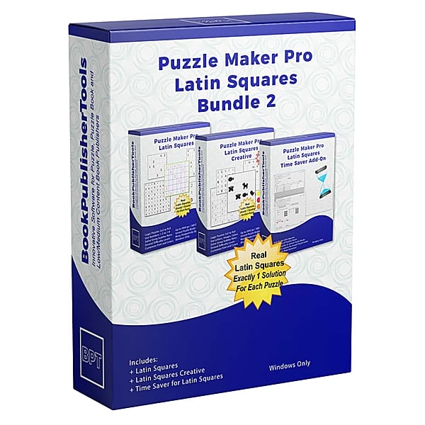 Puzzle Maker Pro - Latin Squares Bundle 2