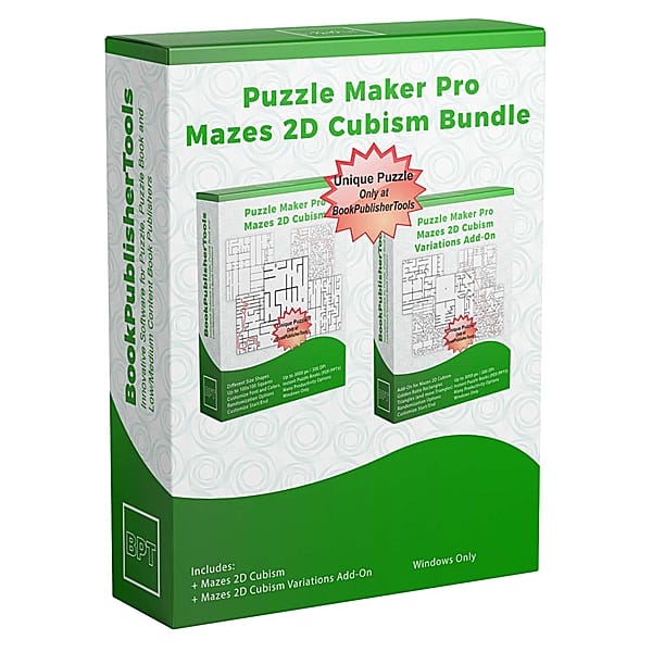 Puzzle Maker Pro - Mazes 2D Cubism Bundle