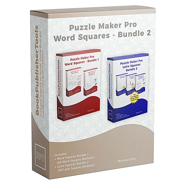 Puzzle Maker Pro - Word Squares Bundle 2