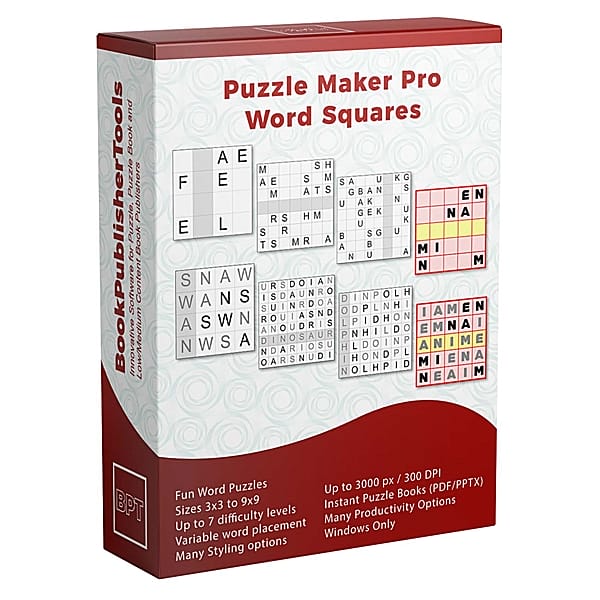 Puzzle Maker Pro - Word Squares