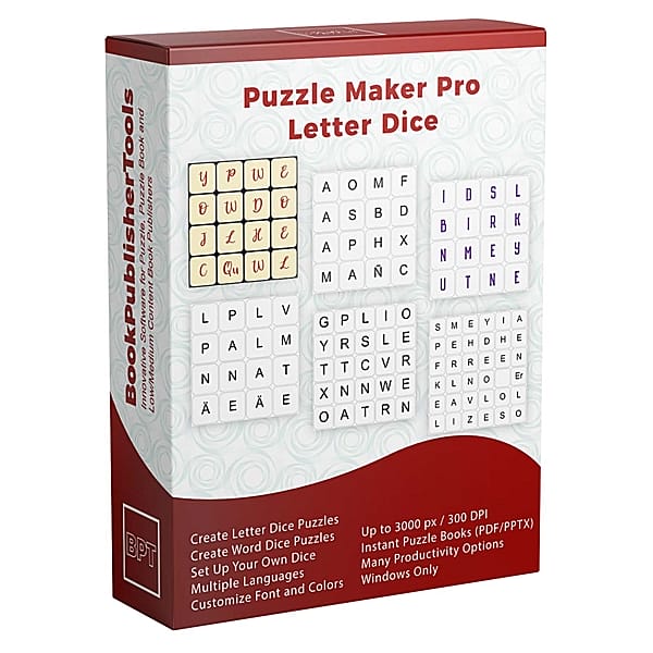 Puzzle Maker Pro - Letter Dice