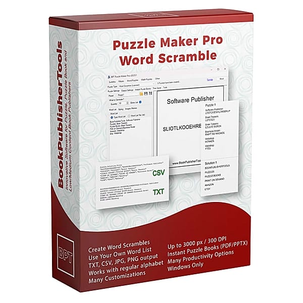 Puzzle Maker Pro - Word Scramble