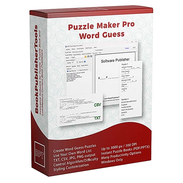 Puzzle Maker Pro - Word Guess