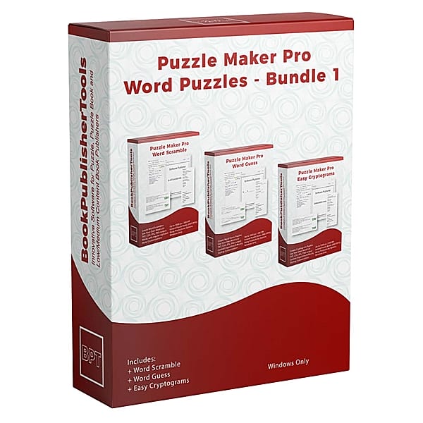 Puzzle Maker Pro - Word Puzzles Bundle 1