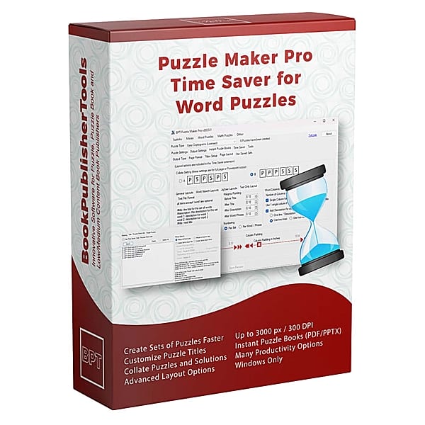 Puzzle Maker Pro - Time Saver for Word Puzzles