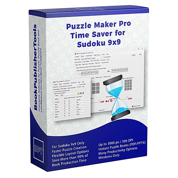 Puzzle Maker Pro - Time Saver for Sudoku 9x9