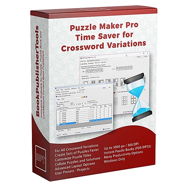 Puzzle Maker Pro - Time Saver for Crossword Variations