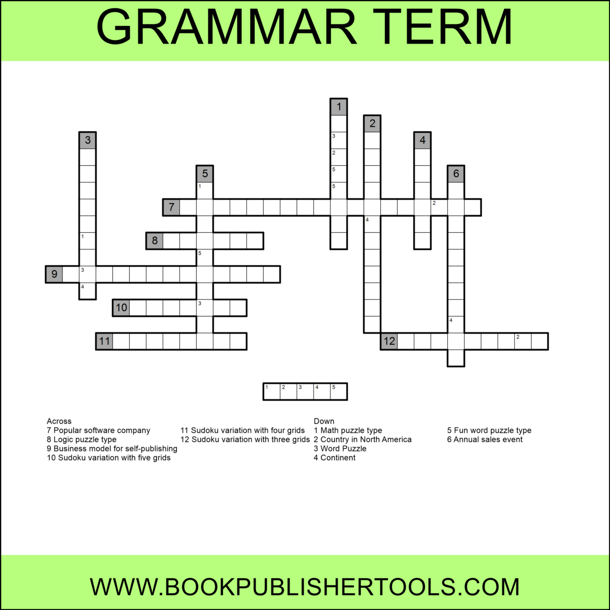 Puzzle Maker Pro - Secret Word Criss Cross - Image 6