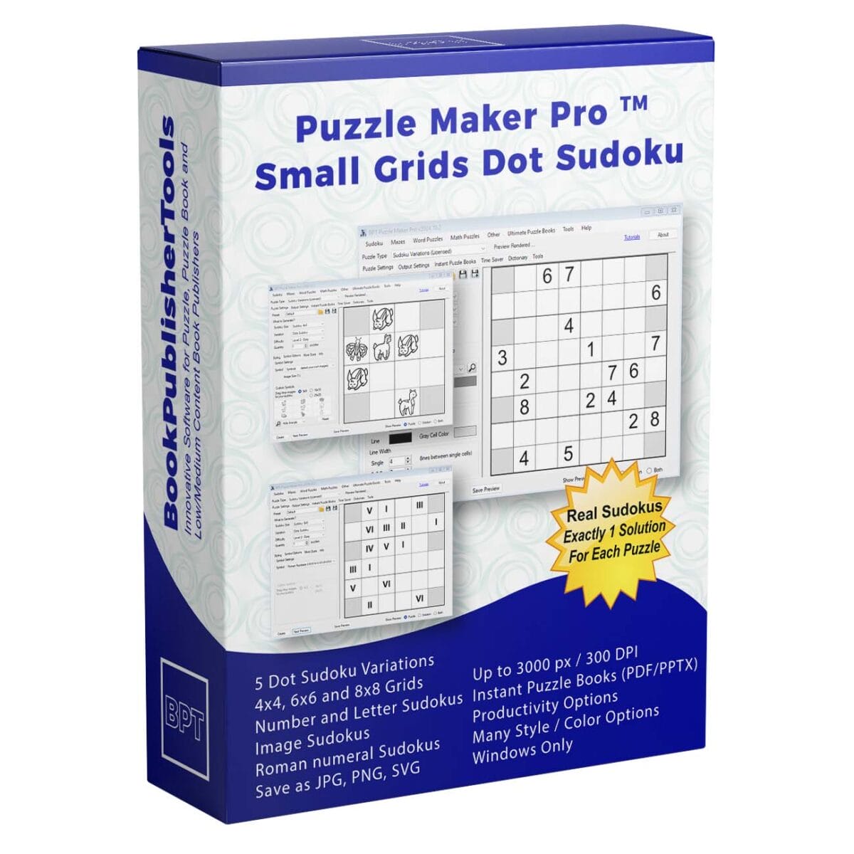 Puzzle Maker Pro - Small Grids Dot Sudoku - Reseller