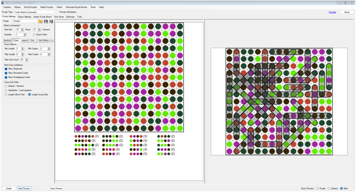 Puzzle Maker Pro - Color Code Search - Image 9
