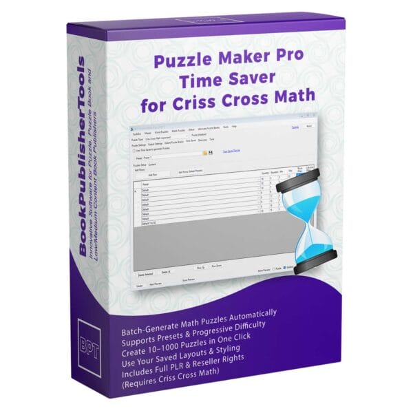 Puzzle Maker Pro - Time Saver for Criss Cross Math