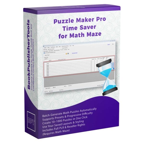 Puzzle Maker Pro - Time Saver for Math Maze