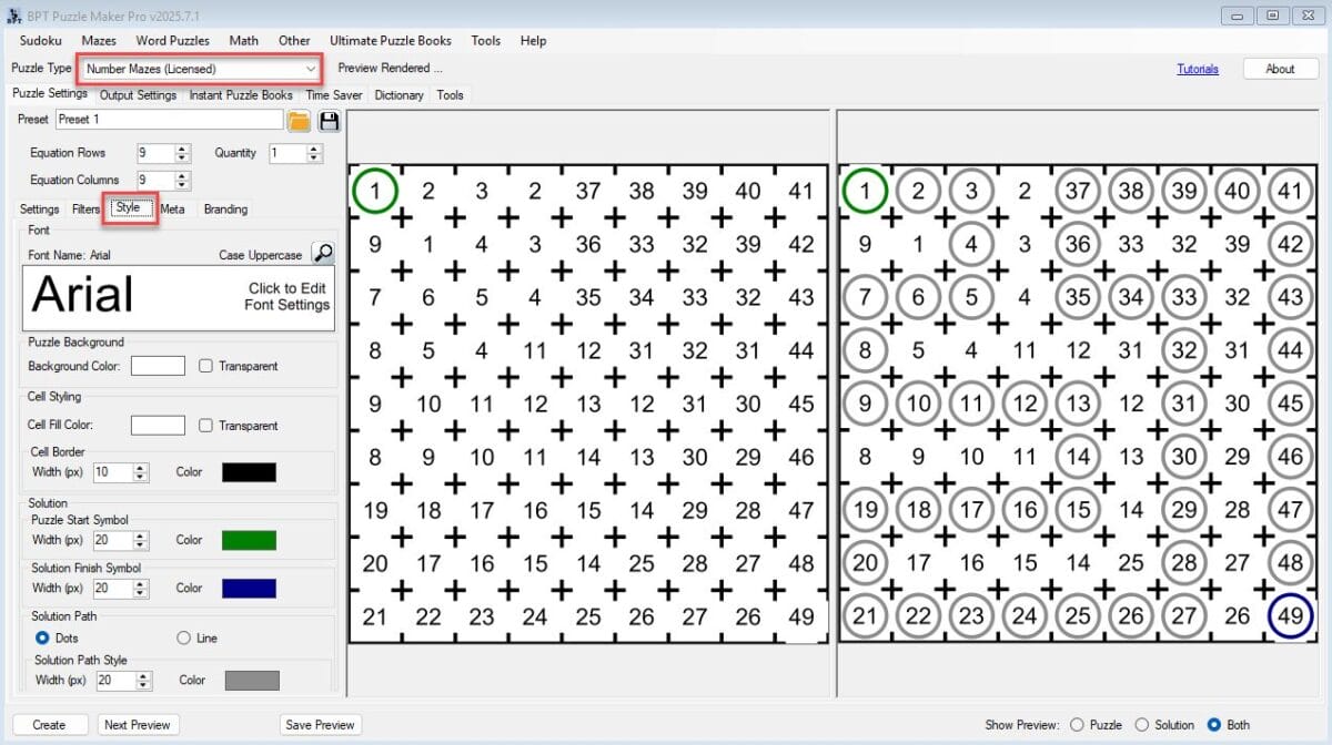 Puzzle Maker Pro - Number Mazes Creators Bundle - Image 12