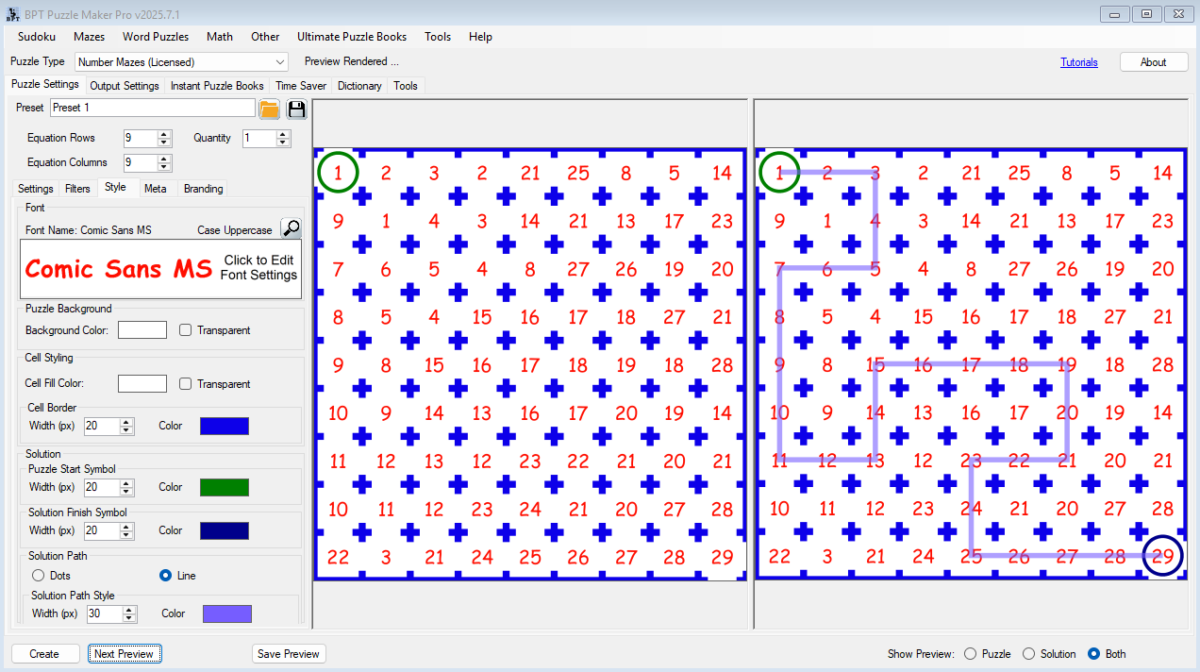 Puzzle Maker Pro - Number Mazes - Image 8