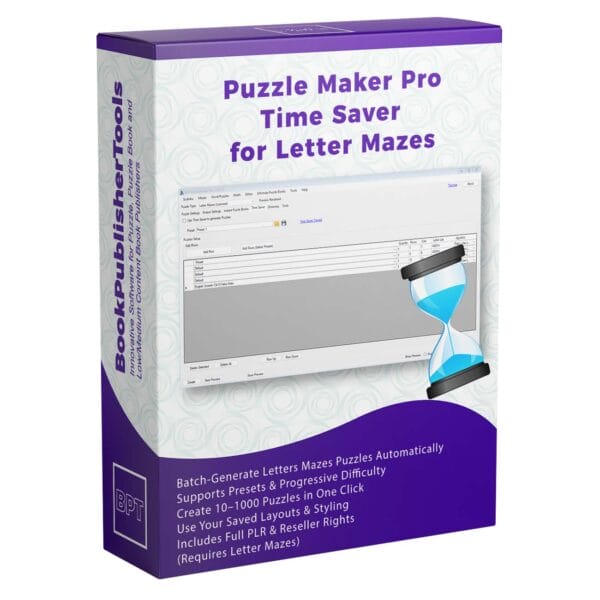 Puzzle Maker Pro - Time Saver for Letter Mazes