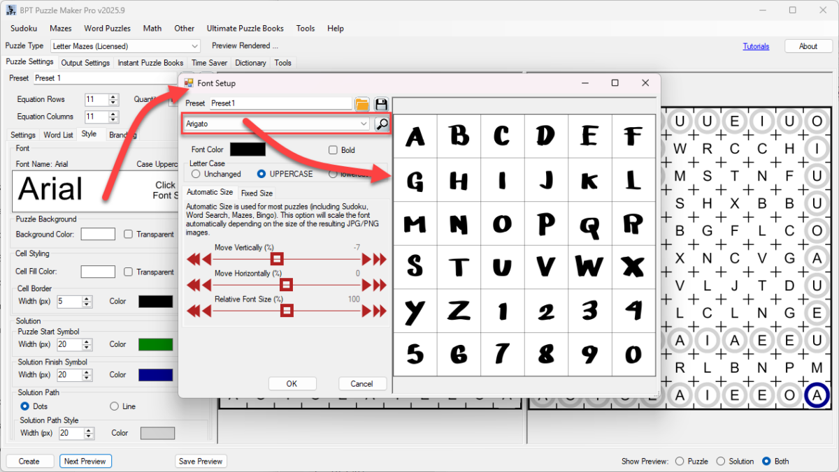 Puzzle Maker Pro - Letter Mazes Creators Bundle - Image 17